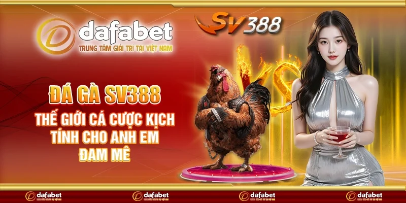 Đá gà SV388 – Thế giới cá cược kịch tính cho anh em đam mê