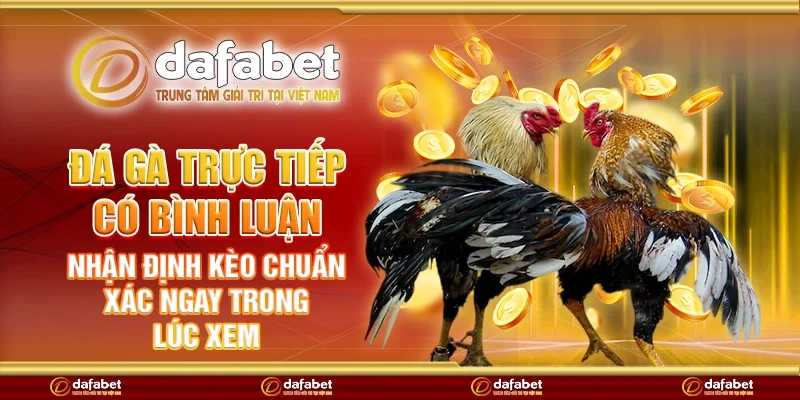 Đá gà bình luận viên – Nhận định kèo chuẩn xác ngay trong lúc xem